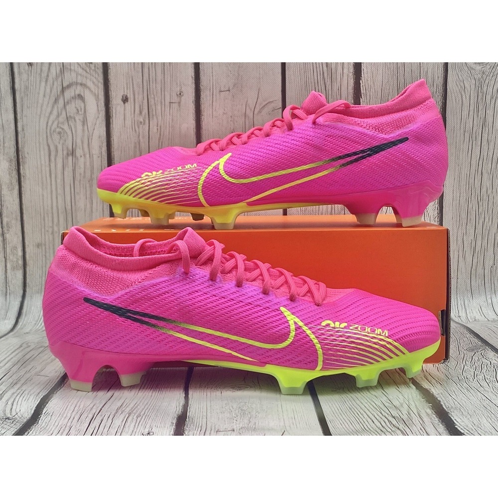 Nike Zoom Mercurial Vapor 15 Pro FG "Luminous Pack" (DJ5603-605) Mens Size 10
